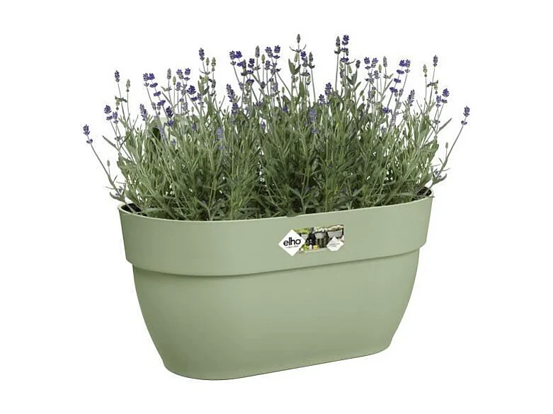 Pot de fleurs - Vibia Campana Easy Hanger Medium - Vert Pistache - Balcon extérieur - L 24.1 x W 36 x H 26.5 cm