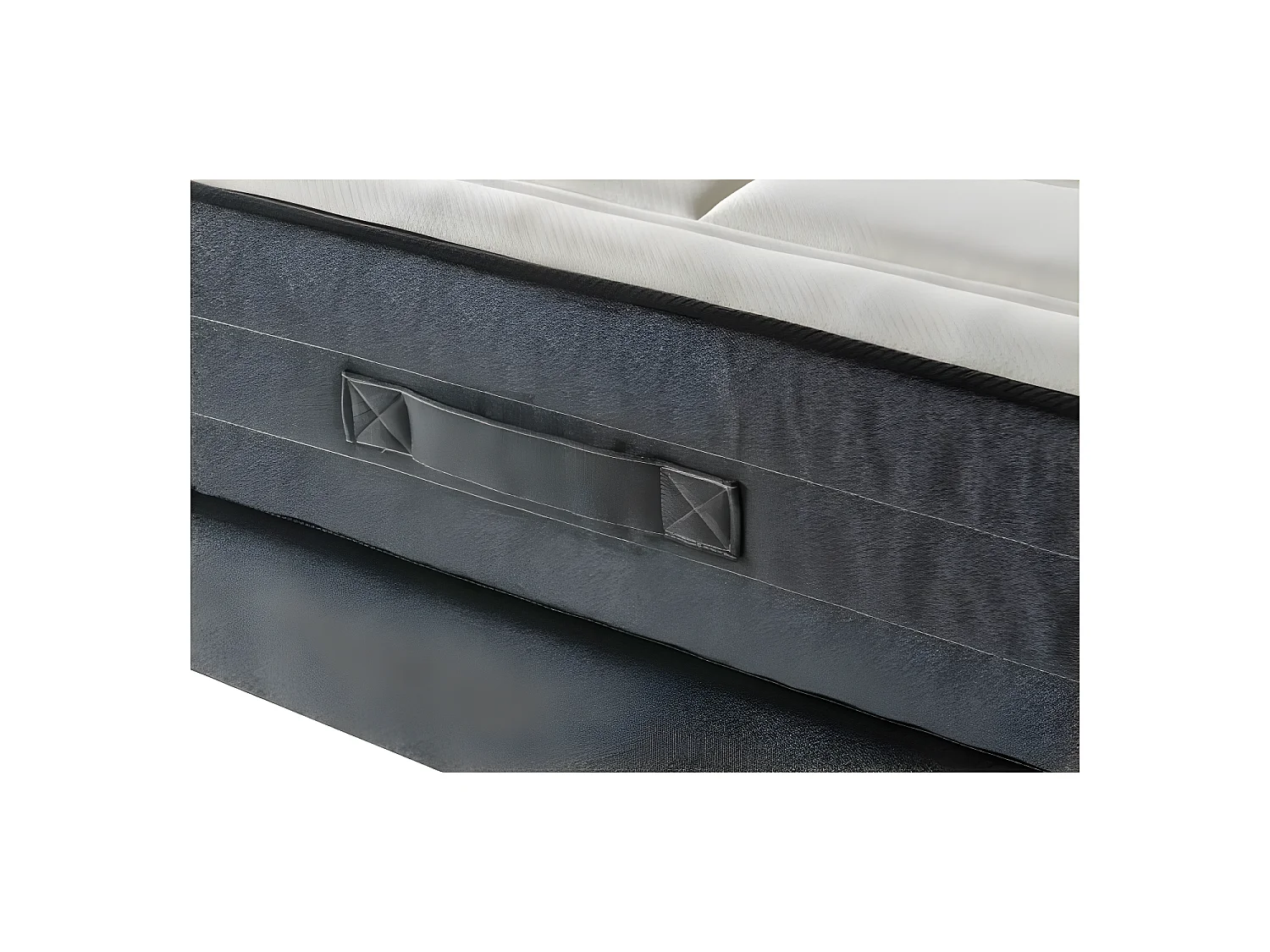 Ensemble Matelas + Sommier 140x190 cm Mémoire de Forme 28cm 5 Zones Ferme DEKO DREAM