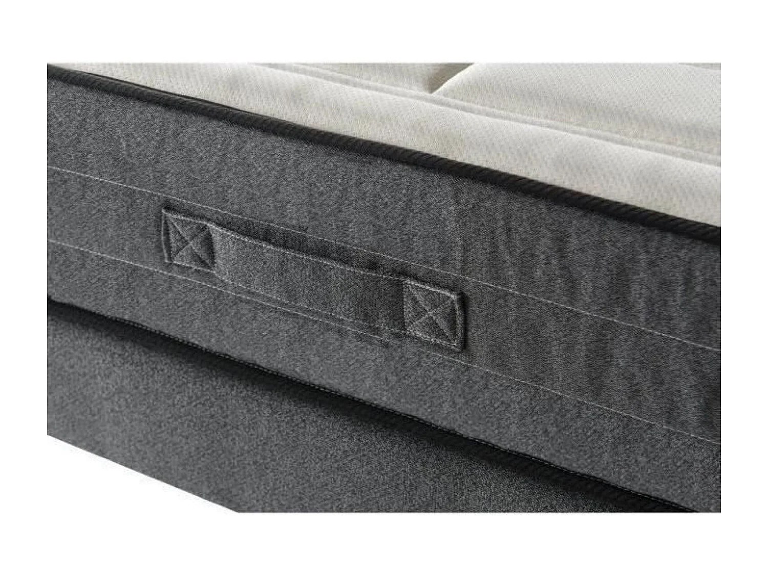 Ensemble Matelas + Sommier 140x190 cm Mémoire de Forme 28cm 5 Zones Ferme DEKO DREAM