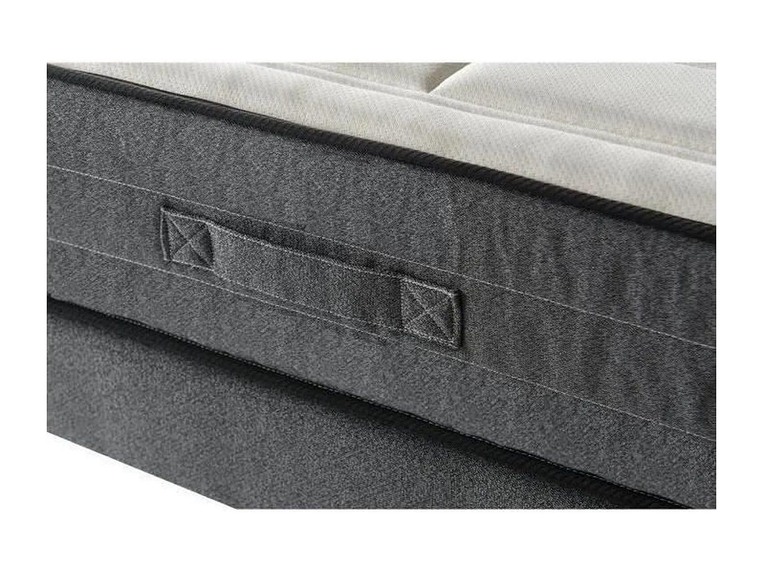 Conjunto Colchón + Somier 160x200 cm Espuma Viscoelástica 28cm 5 Zonas Firme DEKO DREAM