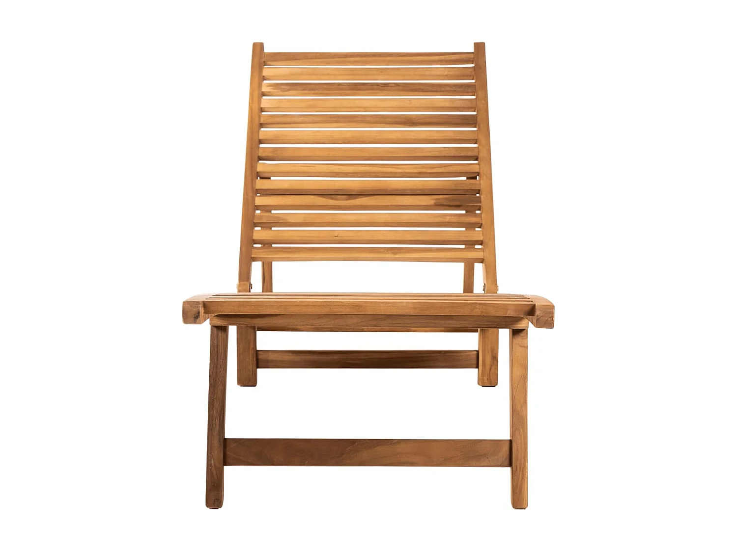 Sonnenliege Massivholz Teak