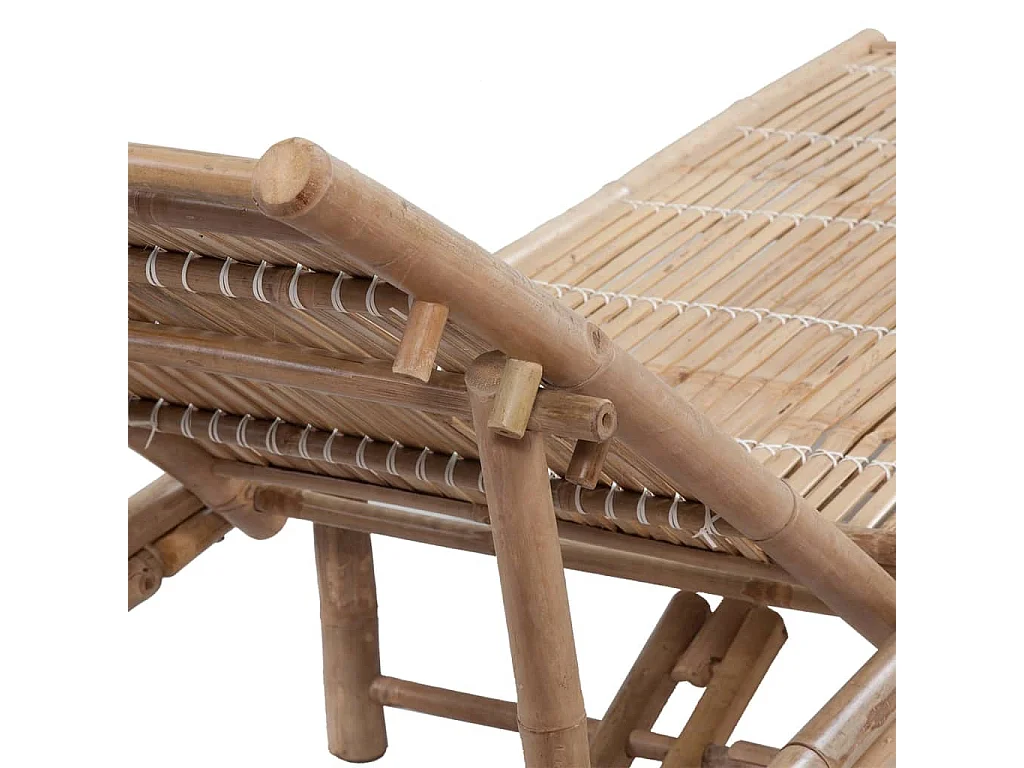 Chaise longue Bambou