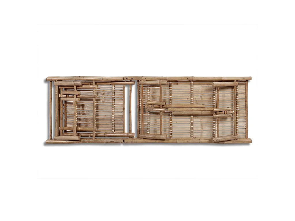 Chaise longue Bambou
