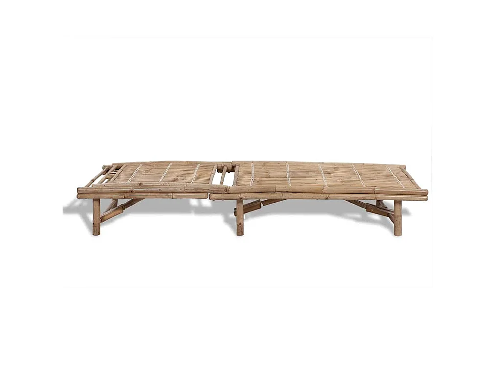 Chaise longue Bambou