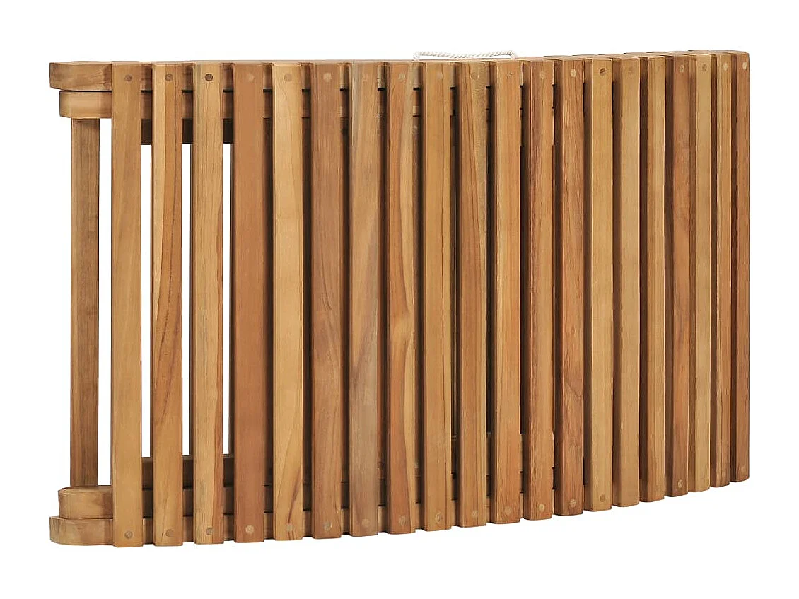 3-tlg. Garten-Lounge-Set Klappbar Massivholz Teak