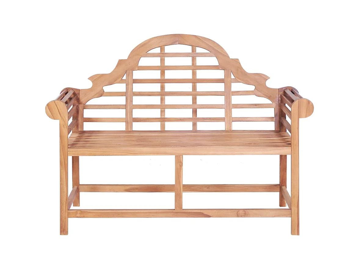 Banc de jardin 127x58,5x92,5 cm Bois massif de teck