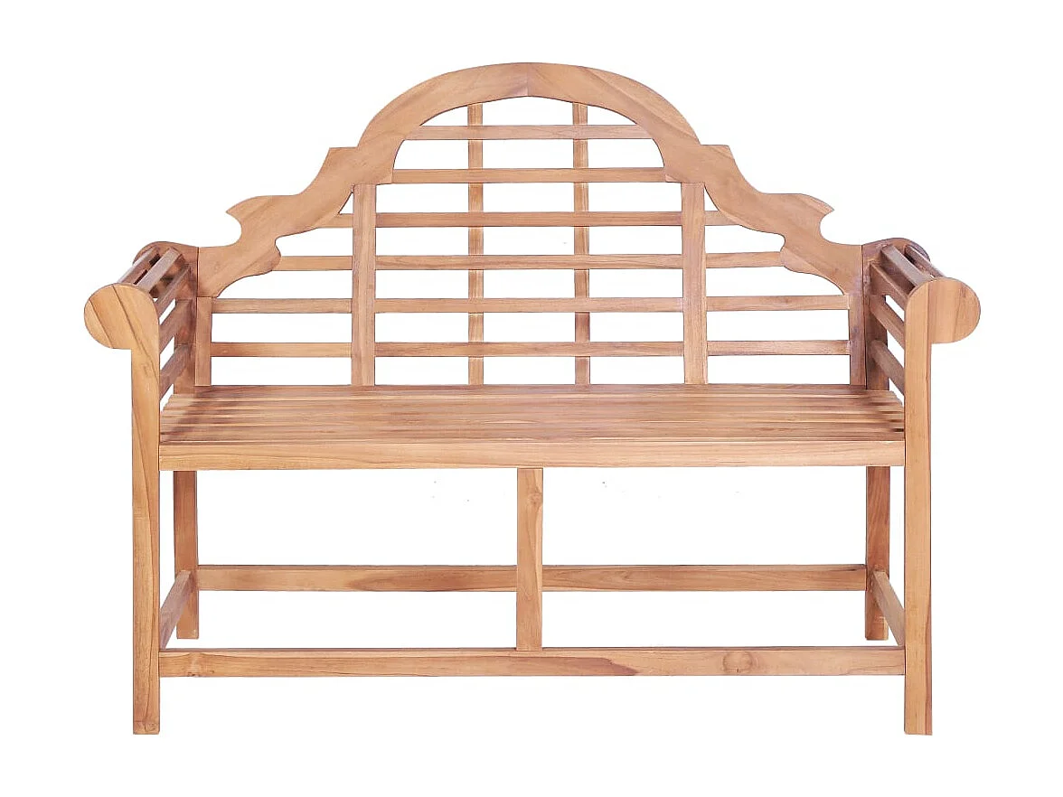 Banc de jardin 127x58,5x92,5 cm Bois massif de teck