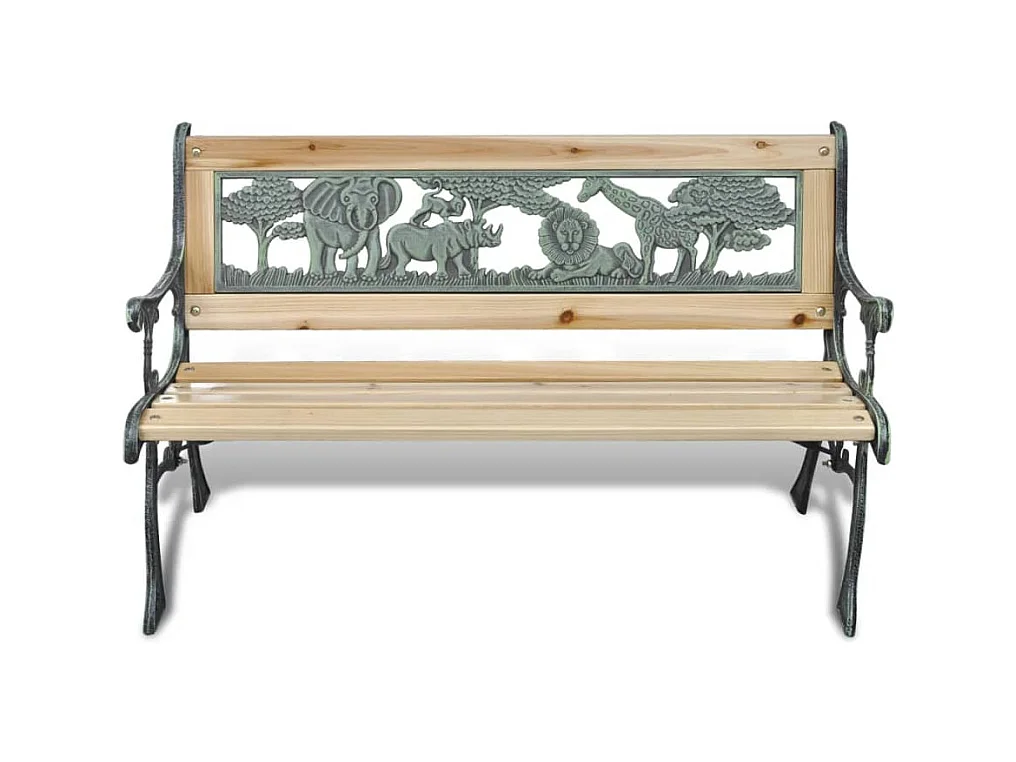 Kinder-Gartenbank 84 cm Holz