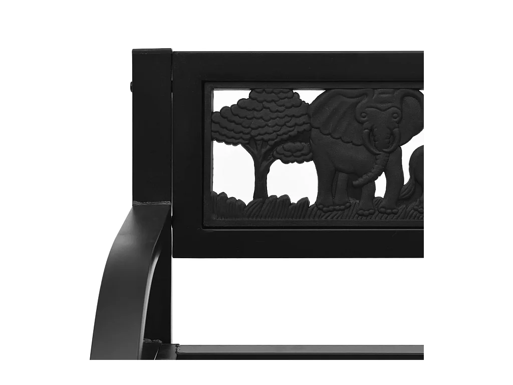 Kinder-Gartenbank 86 cm Stahl