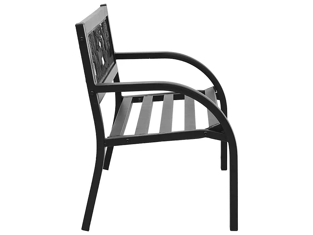 Banc de jardin pour enfants 86 cm acier