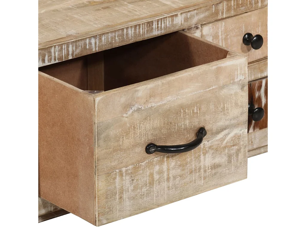 Salontafel 90x60x30 cm massief mangohout