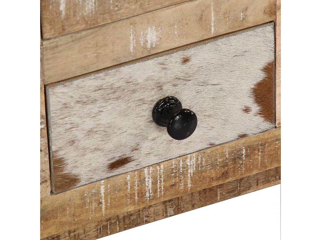 Salontafel 90x60x30 cm massief mangohout