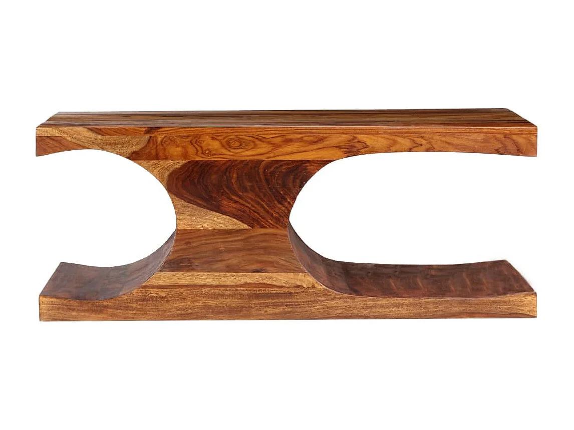 Table basse Bois massif 90x50x35 cm