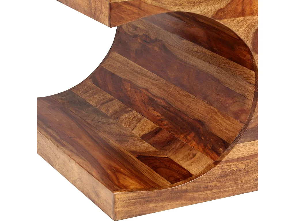 Table basse Bois massif 90x50x35 cm