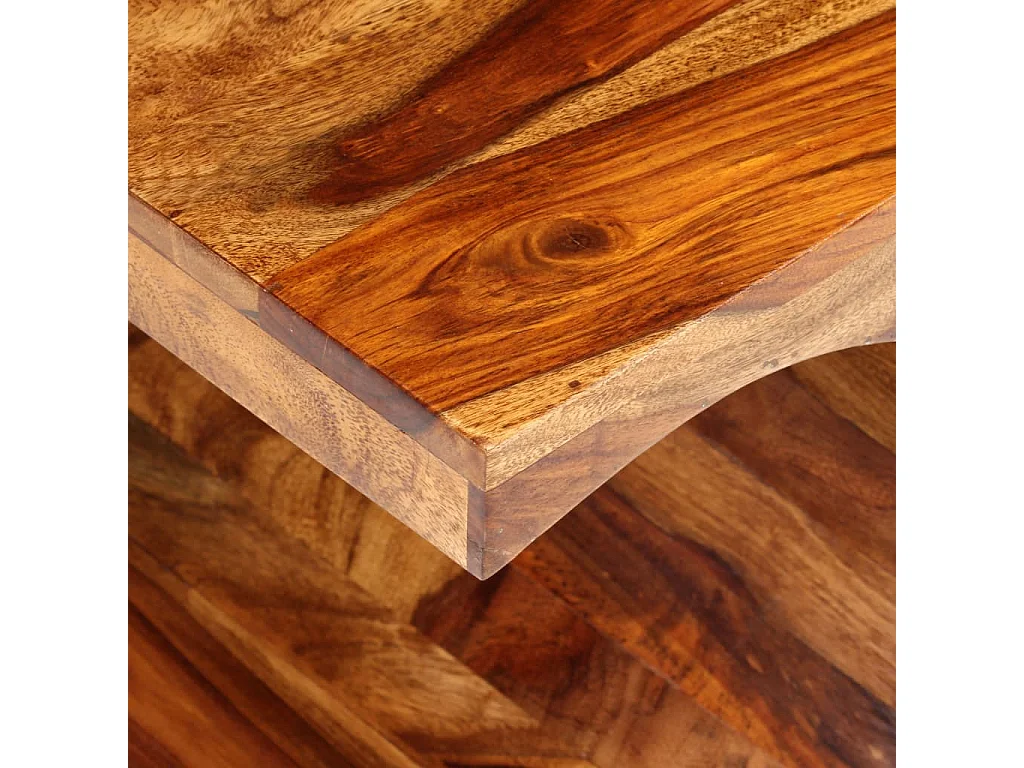 Table basse Bois massif 90x50x35 cm