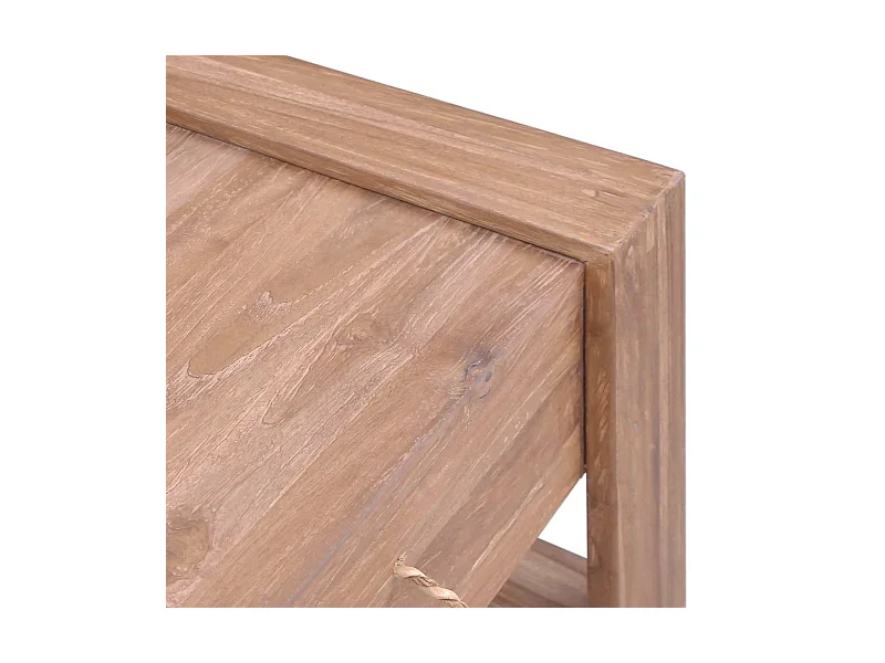 Couchtisch 110×60×40 cm Teak Massivholz