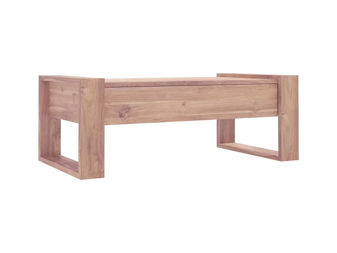 Table basse 110x60x40 cm Bois de teck massif