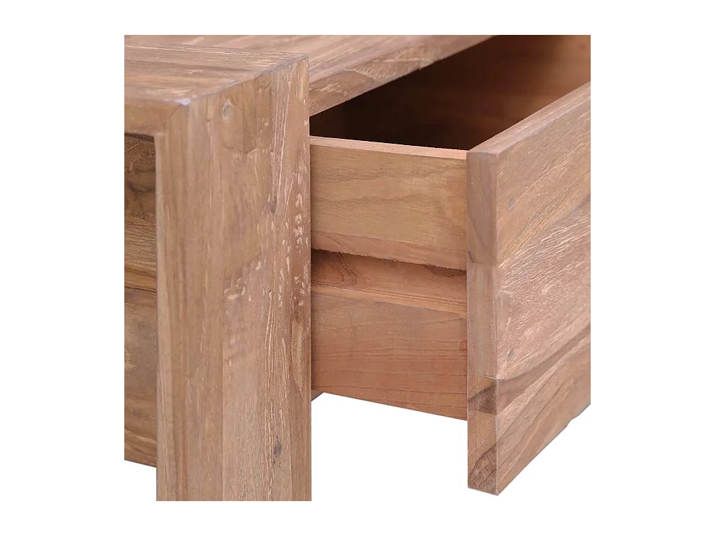 Table basse 110x60x40 cm Bois de teck massif