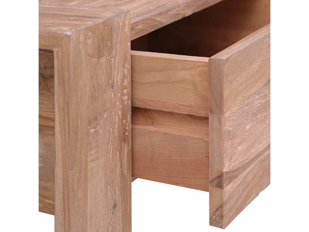 Couchtisch 110×60×40 cm Teak Massivholz