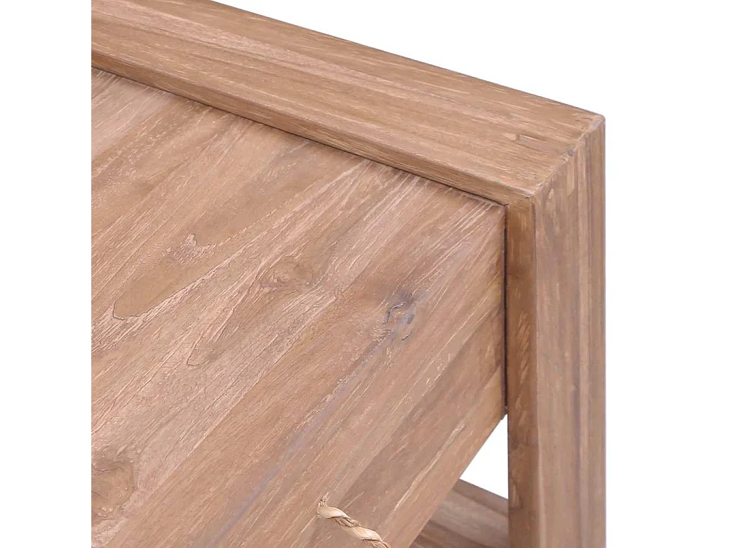 Couchtisch 110×60×40 cm Teak Massivholz