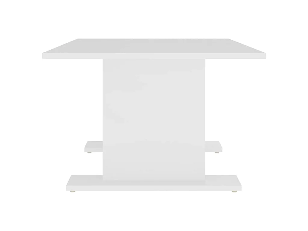 Salontafel 103,5x60x40 cm bewerkt hout wit