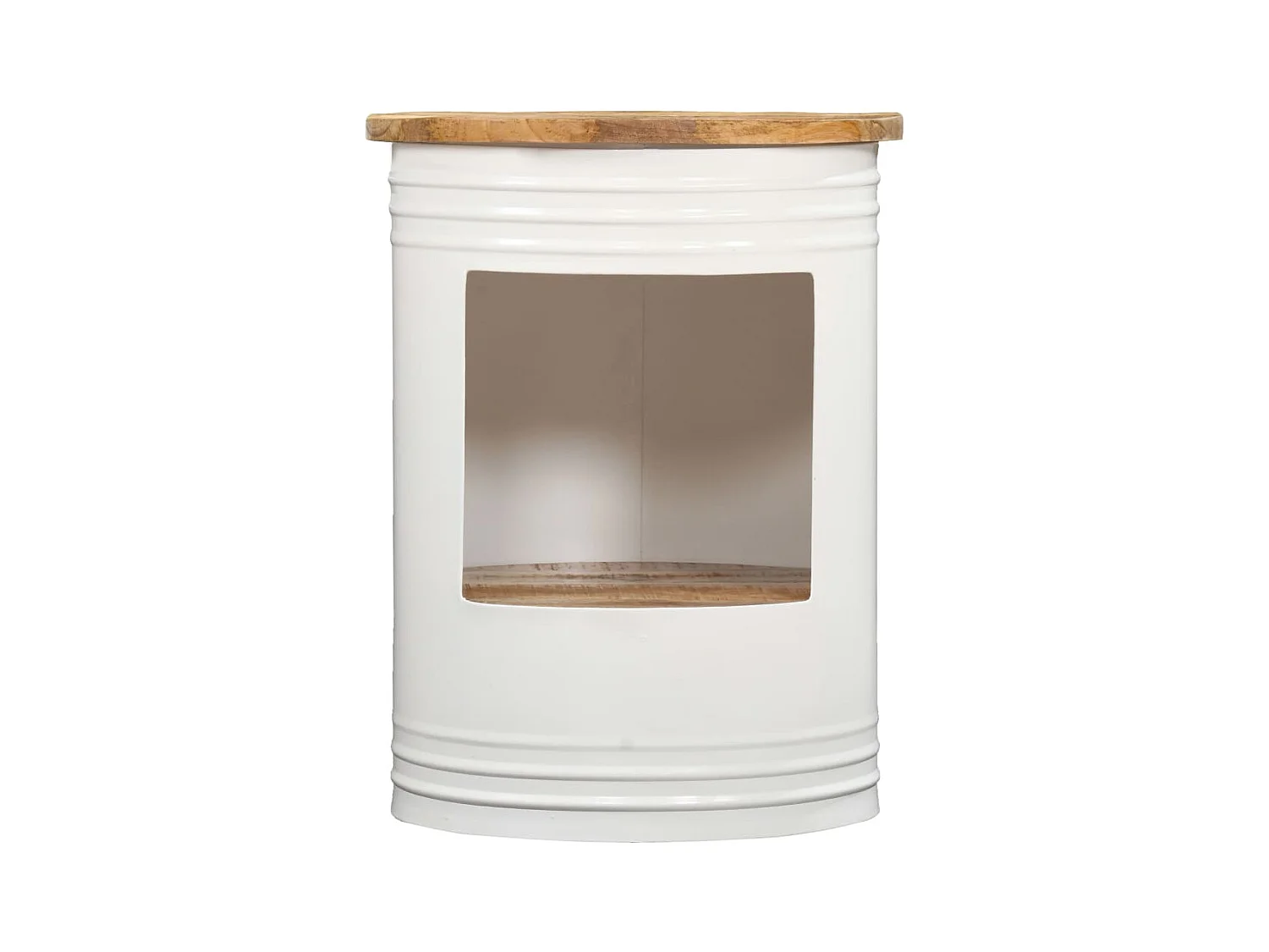 Couchtisch 43×55 cm Massivholz Mango