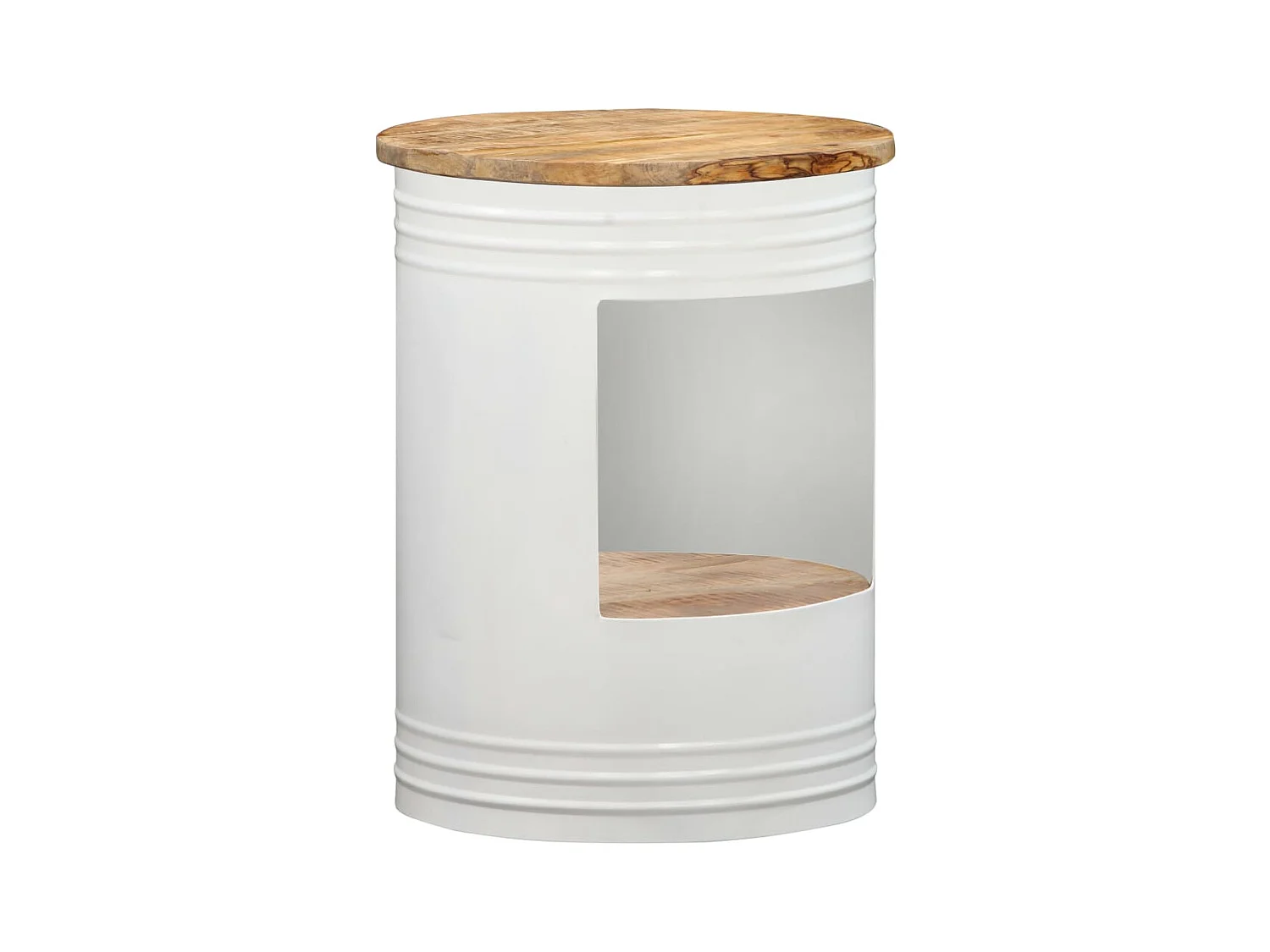 Table basse 43x55 cm Bois de manguier solide