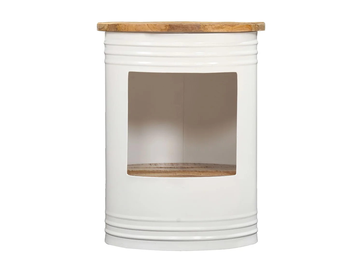 Table basse 43x55 cm Bois de manguier solide