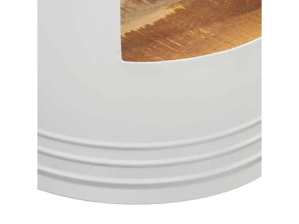 Table basse 43x55 cm Bois de manguier solide