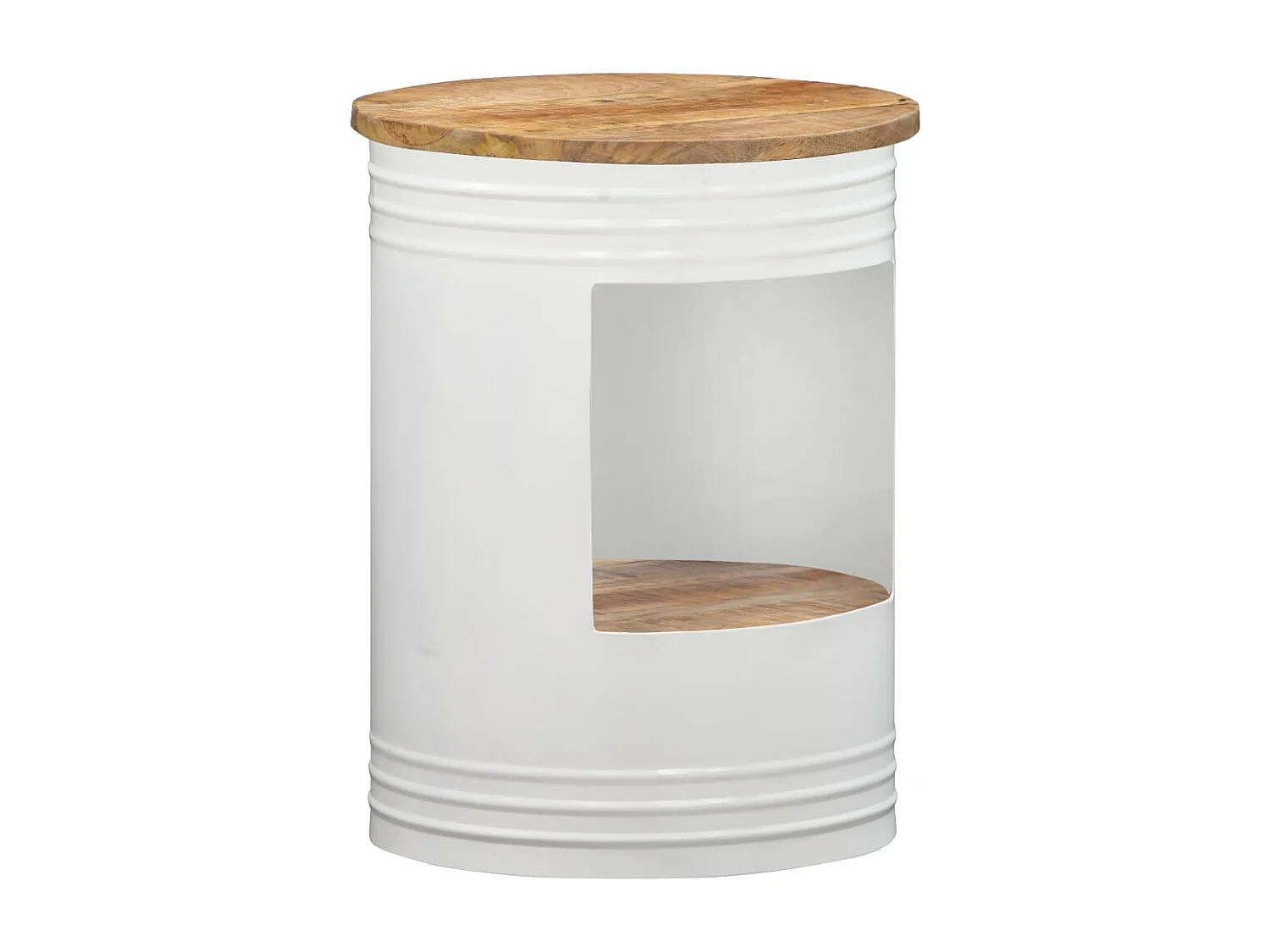 Table basse 43x55 cm Bois de manguier solide