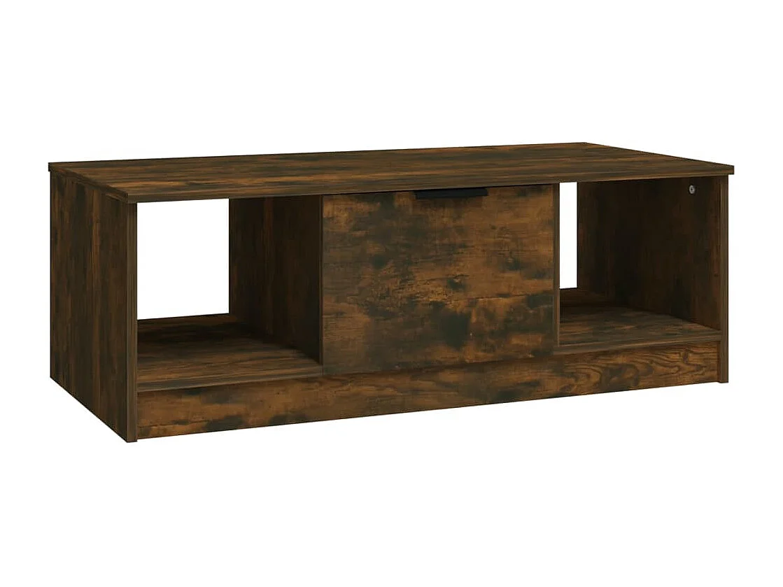 Couchtisch Räuchereiche 102x50x36 cm Holzwerkstoff