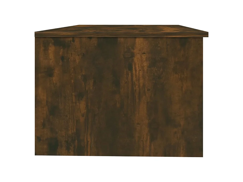 Salontafel 102x50x36 cm bewerkt hout gerookt eikenkleurig