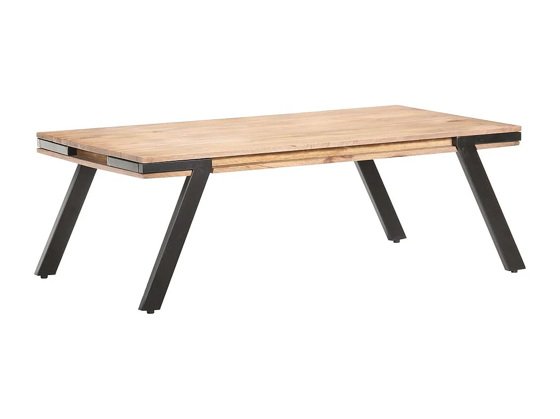 Couchtisch 114x65x40 cm Mango Massivholz