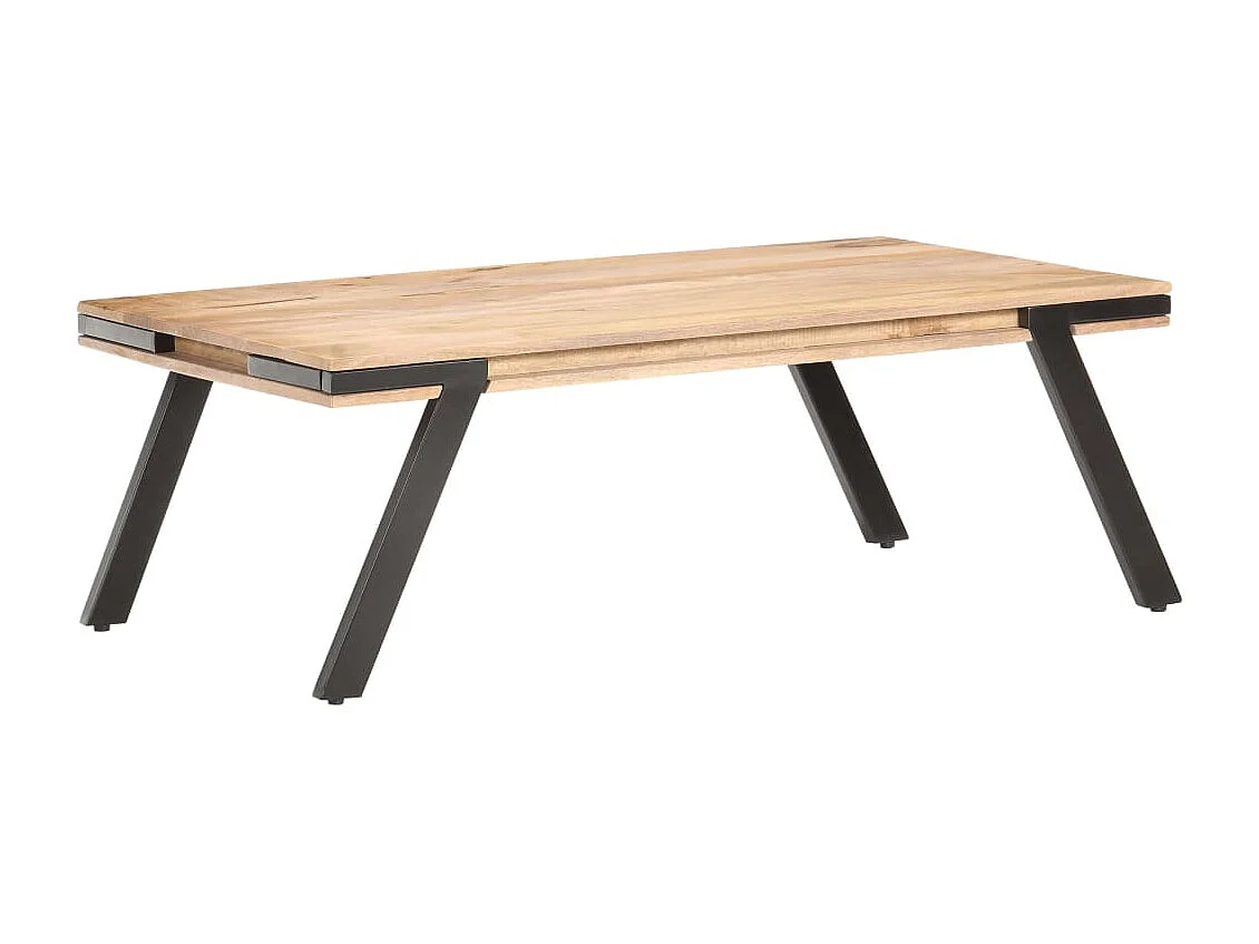 Couchtisch 114x65x40 cm Mango Massivholz