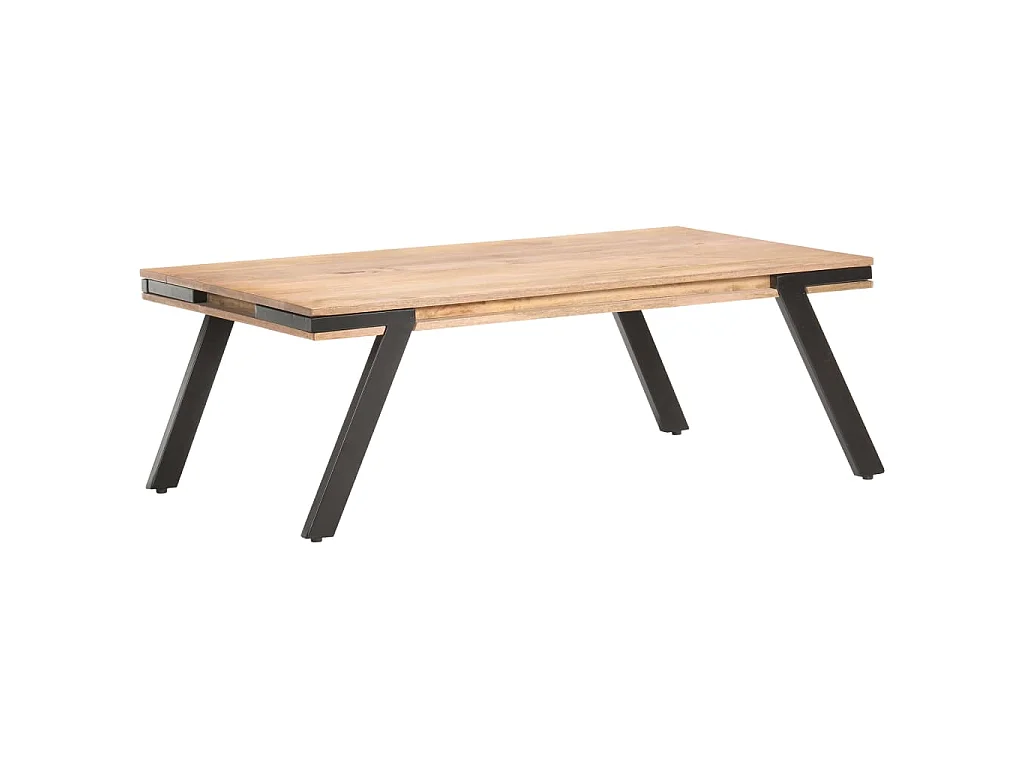 Couchtisch 114x65x40 cm Mango Massivholz