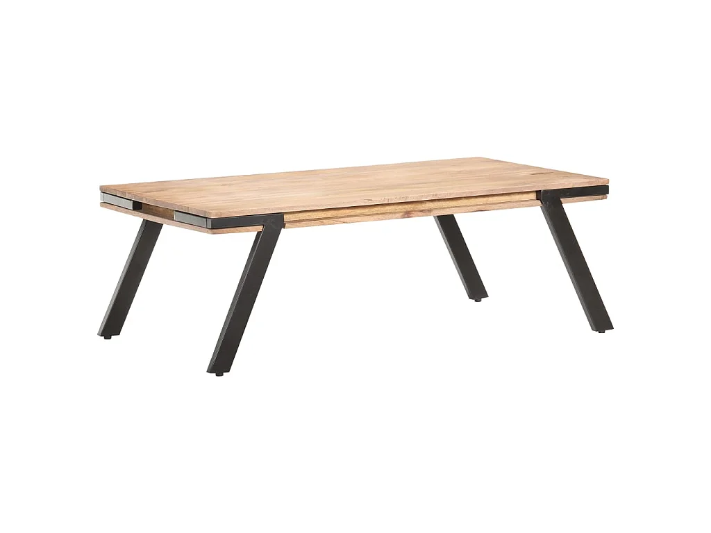 Couchtisch 114x65x40 cm Mango Massivholz