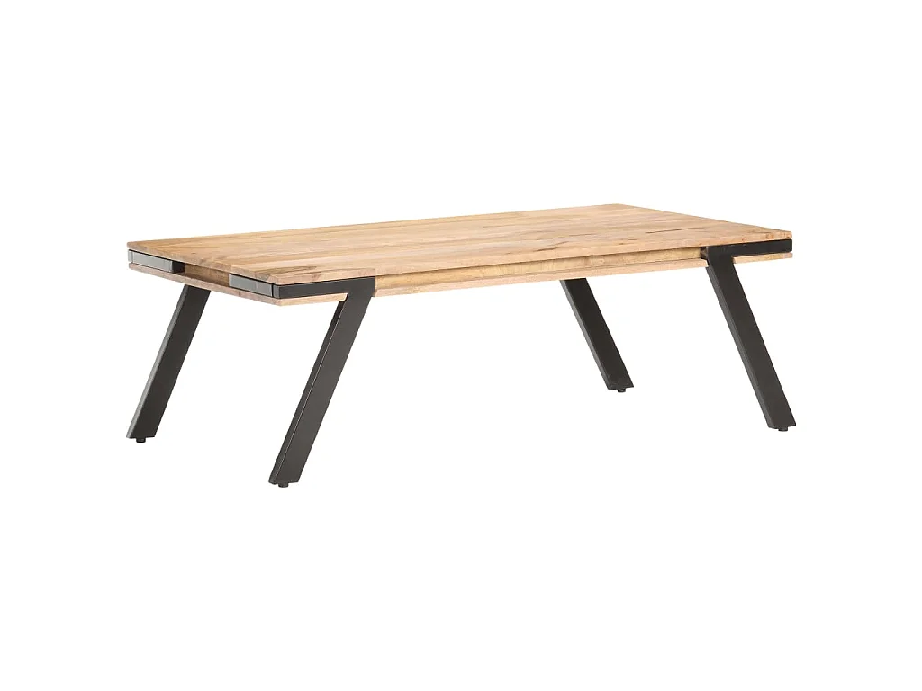 Couchtisch 114x65x40 cm Mango Massivholz