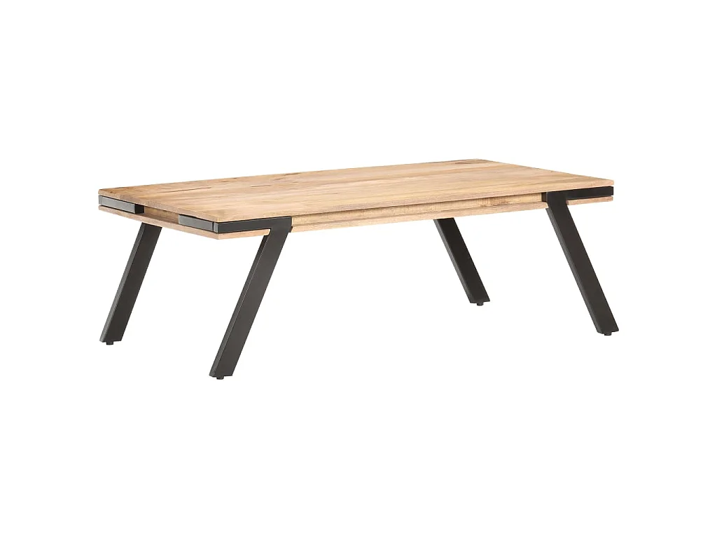 Couchtisch 114x65x40 cm Mango Massivholz