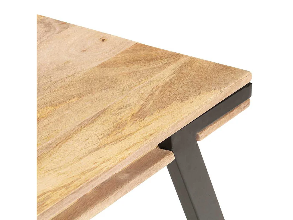 Salontafel 114x65x40 cm massief mangohout