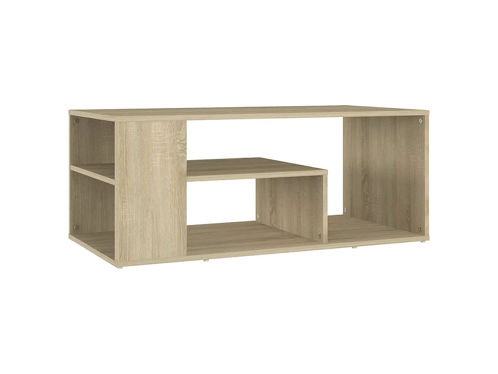 Tavolino da Salotto Rovere Sonoma 100x50x40cm Legno Multistrato