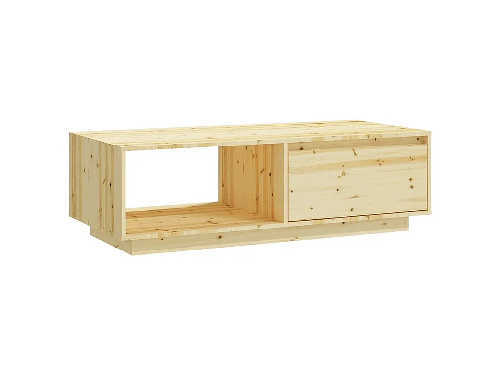 Salontafel 110x50x33,5 cm massief vurenhout