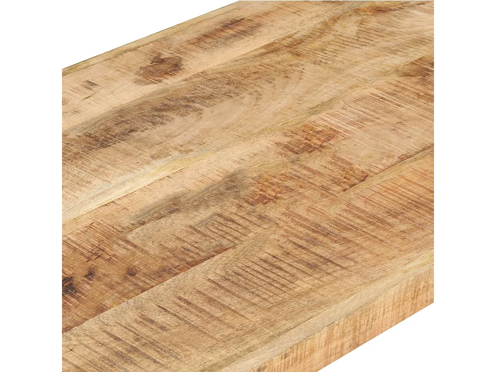 Table basse 120x60x40 cm Bois de manguier brut