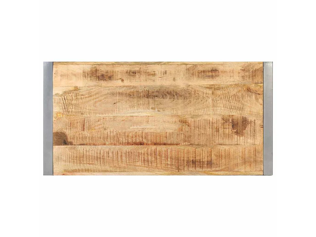 Salontafel 120x60x40 cm ruw mangohout