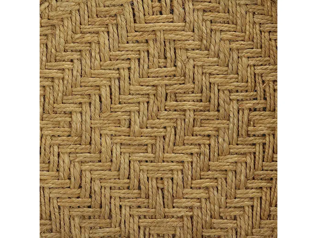 Table basse 2 pcs jute naturelle