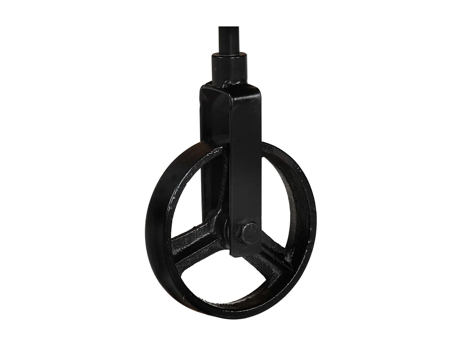 Salontafel met wielen 100x60x26 cm massief gerecycled hout