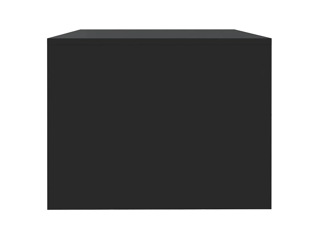 Salontafel 102x50x45 cm bewerkt hout zwart