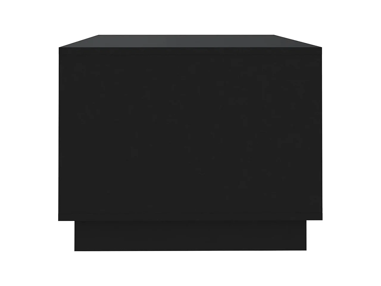 Salontafel 102x55x43 cm bewerkt hout zwart