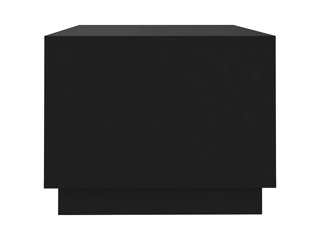 Tavolino da Salotto Nero 102x55x43 cm in Truciolato