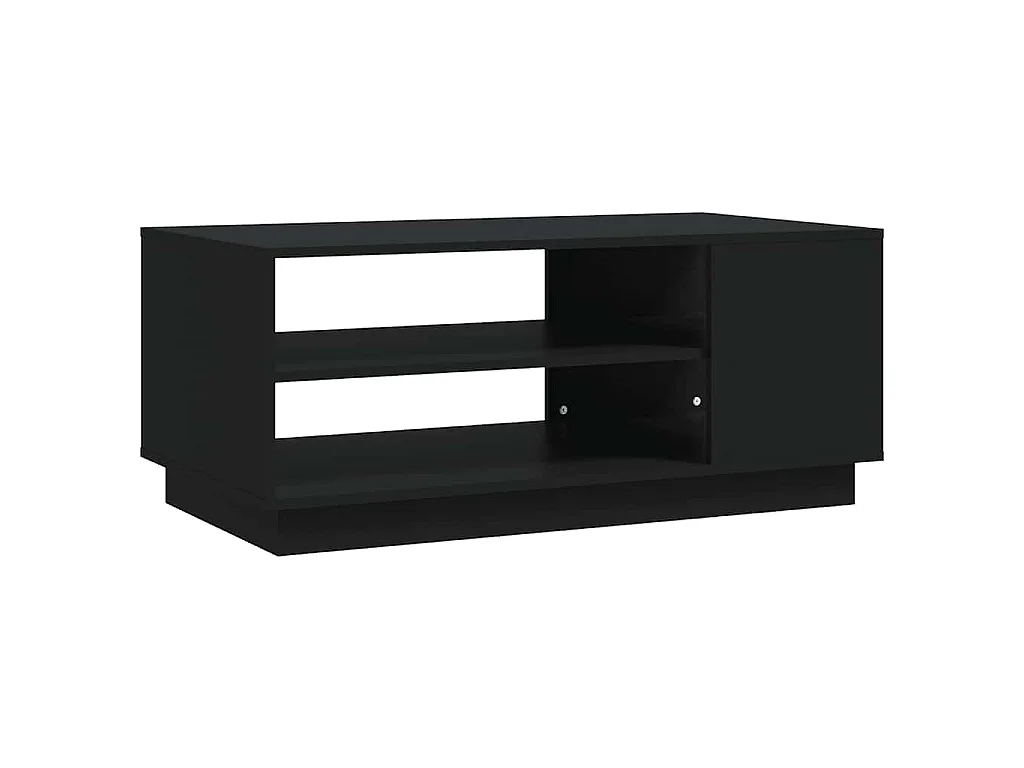 Couchtisch Schwarz 102x55x43 cm Holzwerkstoff