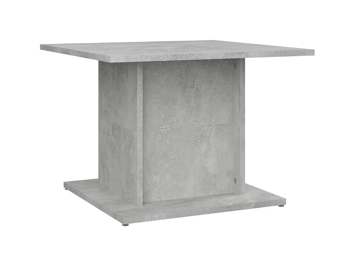 Couchtisch Betongrau 55,5x55,5x40 cm Holzwerkstoff